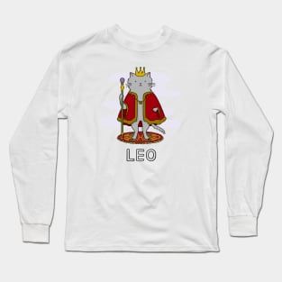 Leo/The Lion zodiac sign Long Sleeve T-Shirt